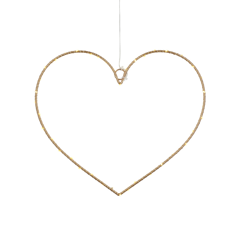 Product photograph of Liva Heart Gold Small from Olivia's.