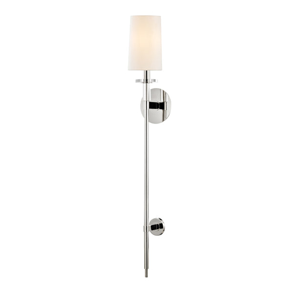 Product photograph of Hudson Valley Lighting Amherst Steel Large 1 Light Wall Sconce from Olivia's