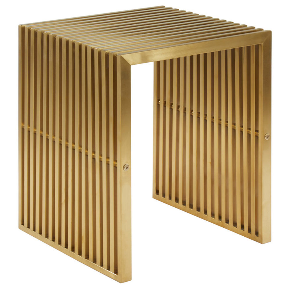 Olivias Luxe Collection Hetty Gold Side Table