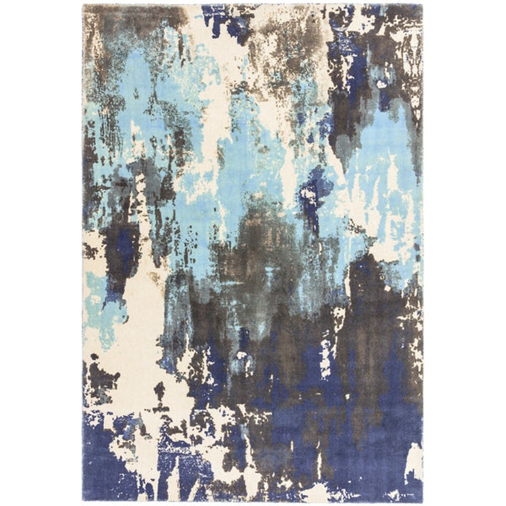 Asiatic Carpets Saturn Hand Woven Rug Blue 200 X 290cm