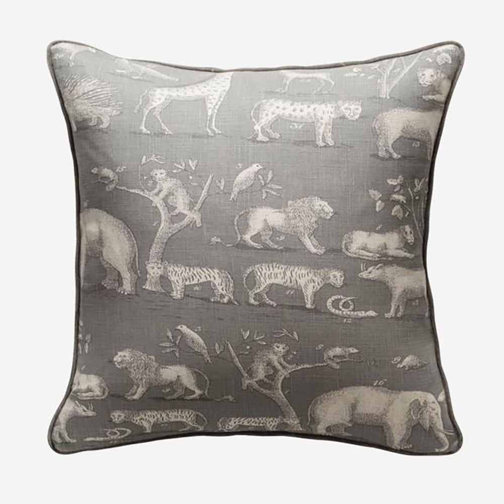 Product photograph of Andrew Martin Kingdom Cushion Storm Mossop from Olivia's