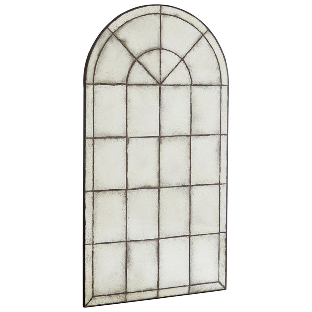 Product photograph of Olivia S Natural Living Collection - Arch Anique Glass Wall Mirror from Olivia's
