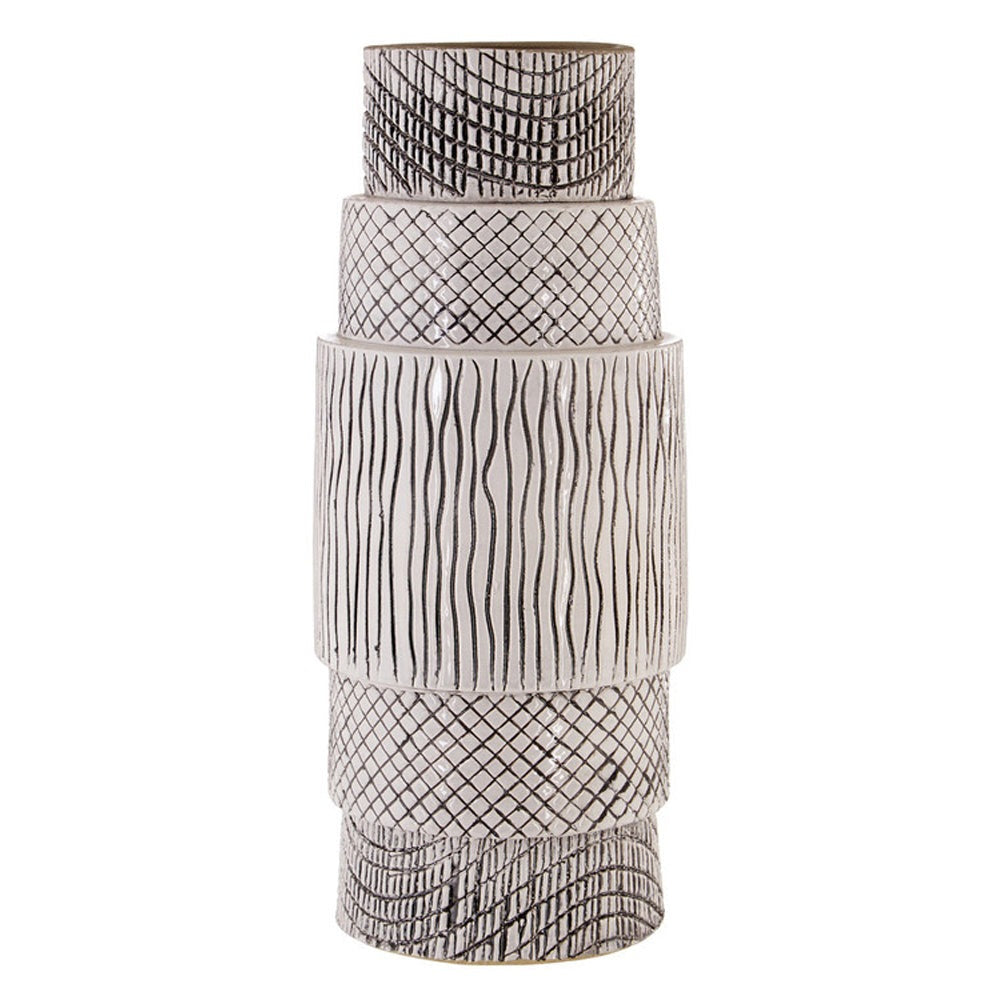 Product photograph of Olivia S Line Vase from Olivia's