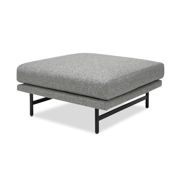 Product photograph of Liang Eimil Mossi Emporio Grey Footstool from Olivia's