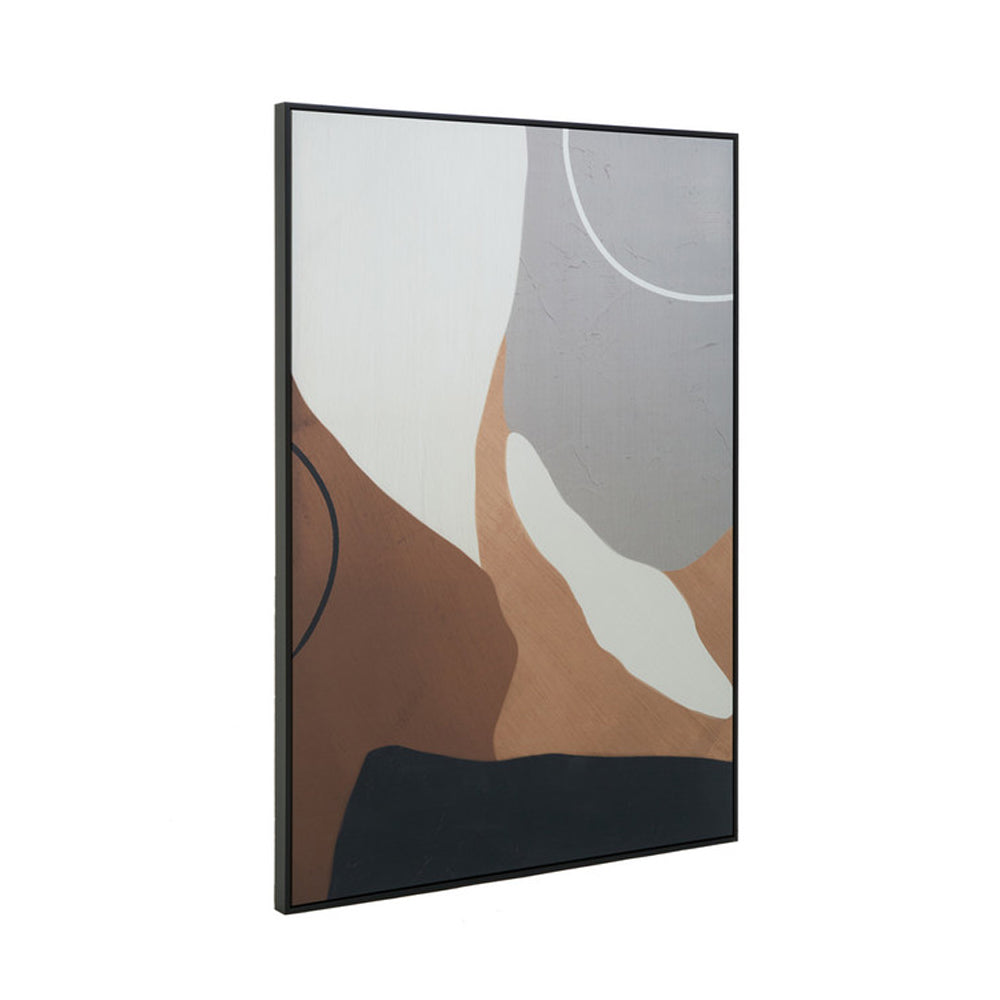 Product photograph of Olivia S Neutral Abstract Wall Art from Olivia's