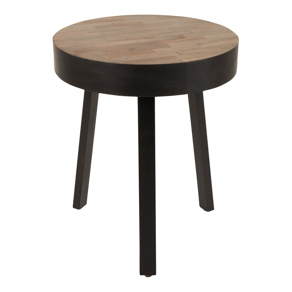 Product photograph of Olivia S Nordic Living Collection - Sverre Side Table In Brown from Olivia's