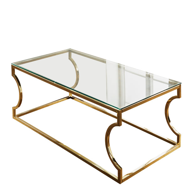 Native Home Coffee Table Rome Gold Gold