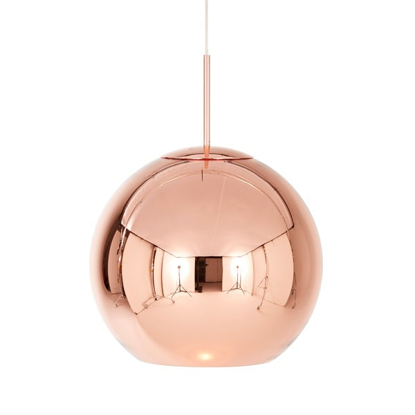 Product photograph of Tom Dixon Copper Pendant Copper Small from Olivia's.