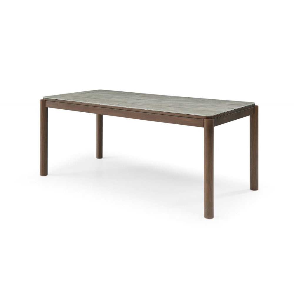 Product photograph of Twenty10 Designs Willow Timber Tobacco Rectangle 8 Seater Dining Table from Olivia's