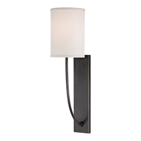 Product photograph of Hudson Valley Lighting Colton Old Bronze 1 Light Wall Sconce from Olivia's