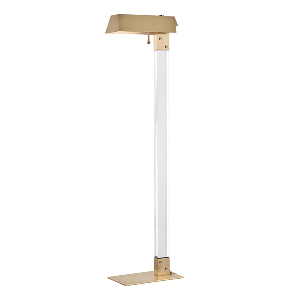 Product photograph of Hudson Valley Lighting Hunts Point Steel 1 Light Floor Lamp from Olivia's