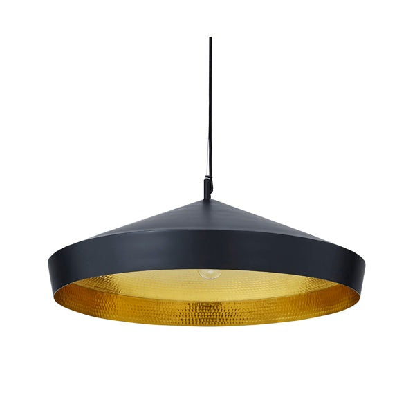 Product photograph of Tom Dixon Beat Flat Black Pendant from Olivia's