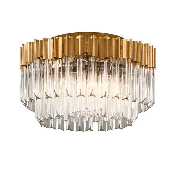 Product photograph of Hudson Valley Lighting Charisma 3lt Semi Flush from Olivia's