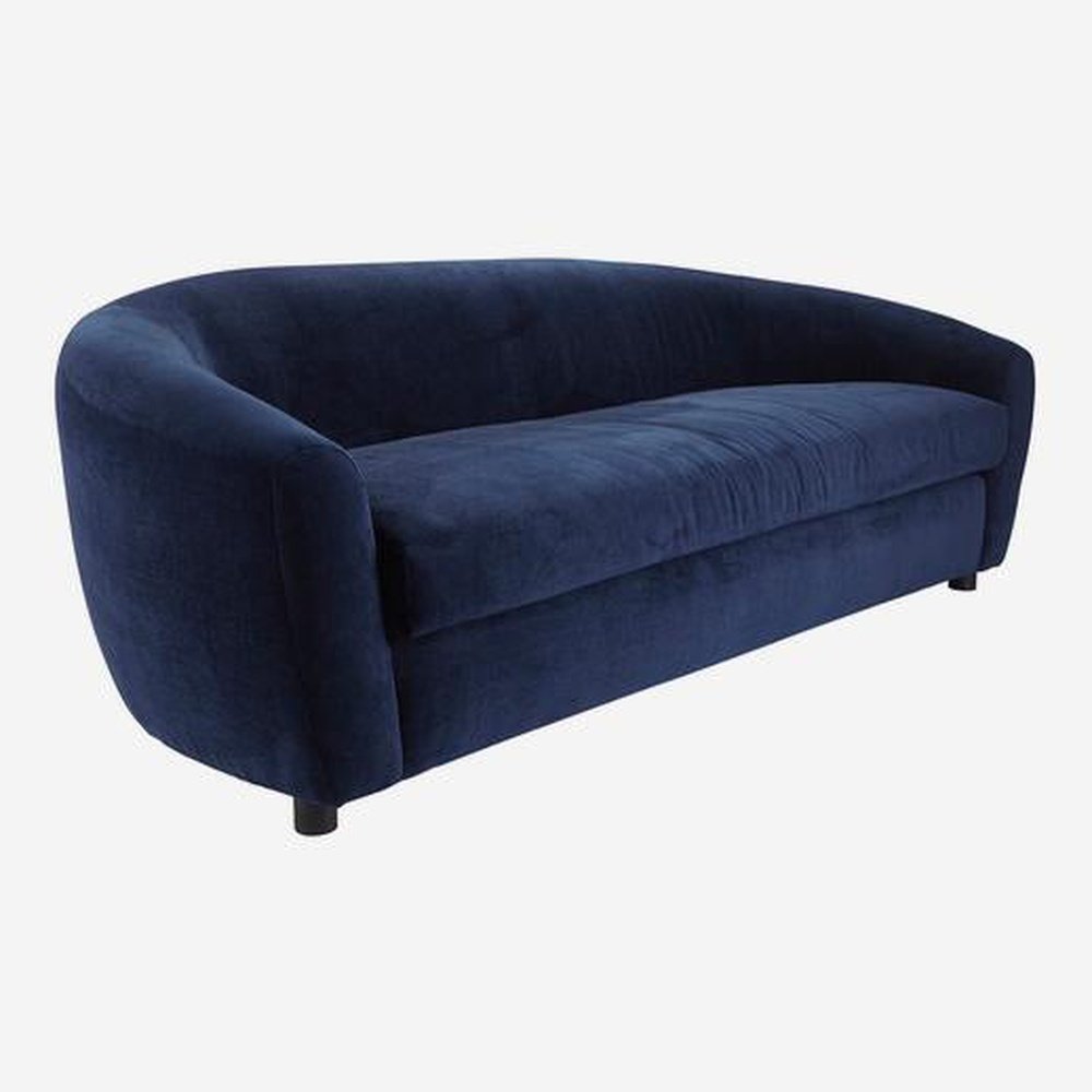 Andrew Martin Mia 3 Seater Sofa Blue