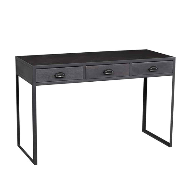 Product photograph of Olivia S Grafton Black Desk from Olivia's