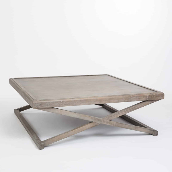 Product photograph of Di Designs Bentley Coffee Table - Grey Aged Oak from Olivia's.