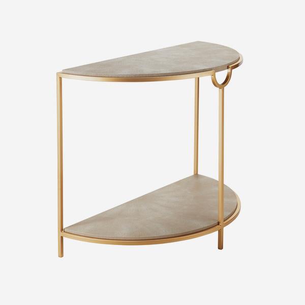 Product photograph of Andrew Martin Elise Console Table Cream from Olivia's