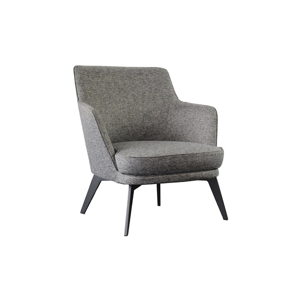 Product photograph of Olivia S Cyril Grey Armchair from Olivia's