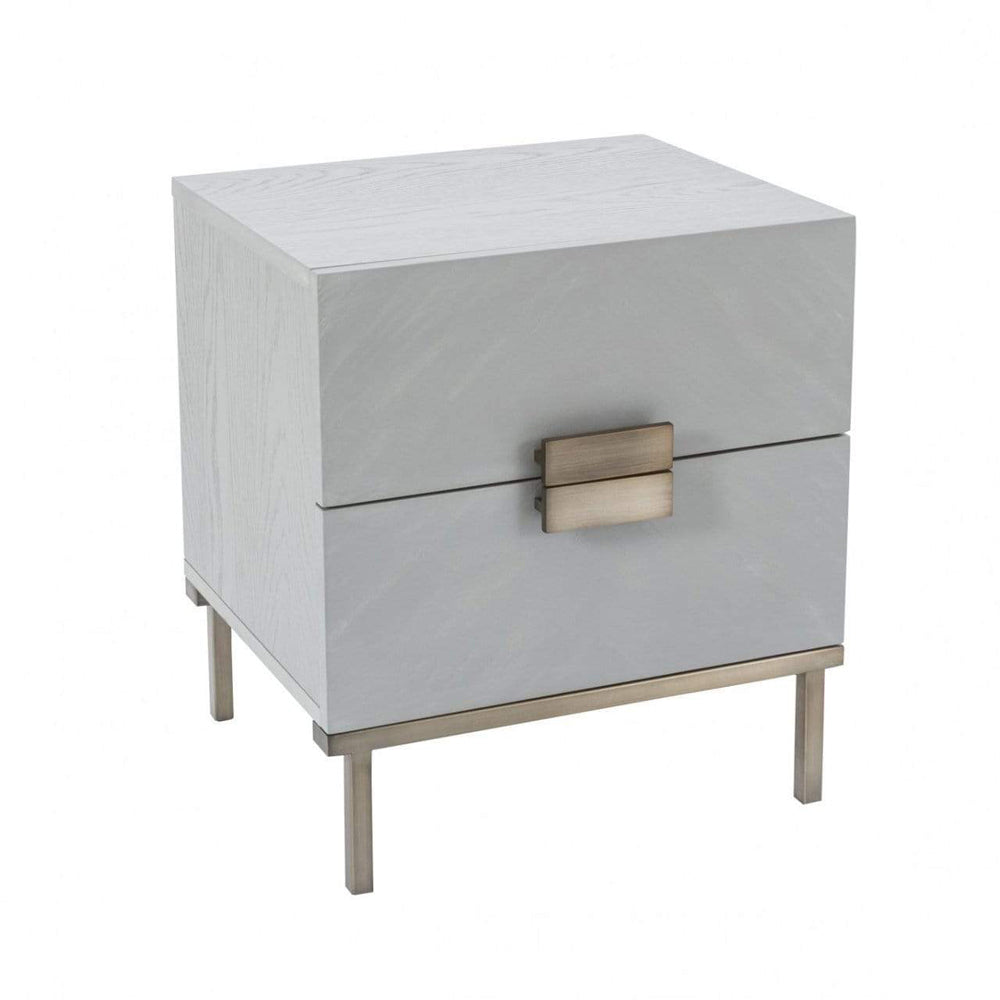 Twenty10 Designs Lilly Grey Bedside Table