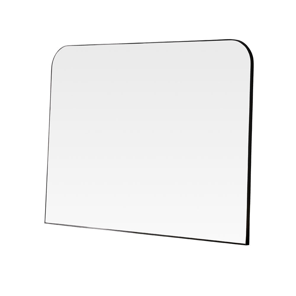 Product photograph of Olivia S Lebanon Wall Mirror In Black Large from Olivia's.