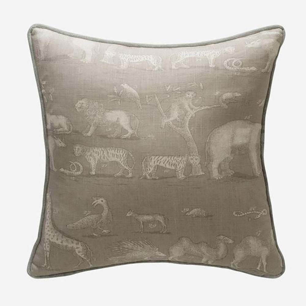 Andrew Martin Kingdom Cushion Canvas Mossop Ice