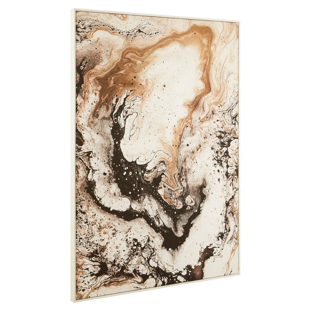 Product photograph of Olivia S Luxe Collection - Marble Effect Wall Art from Olivia's