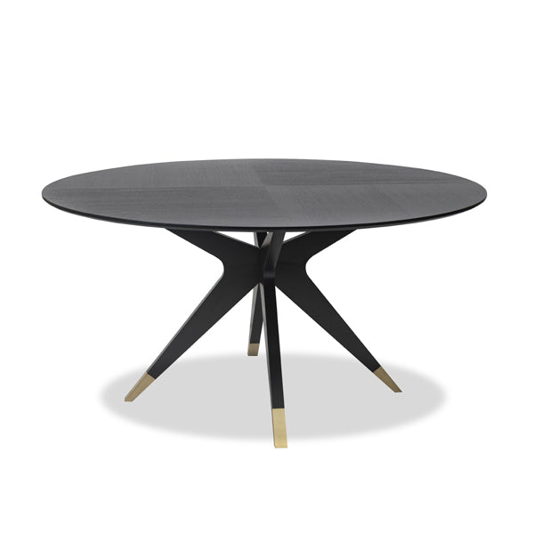 Product photograph of Liang Eimil Anthology Brass Round Dining Table Large from Olivia's