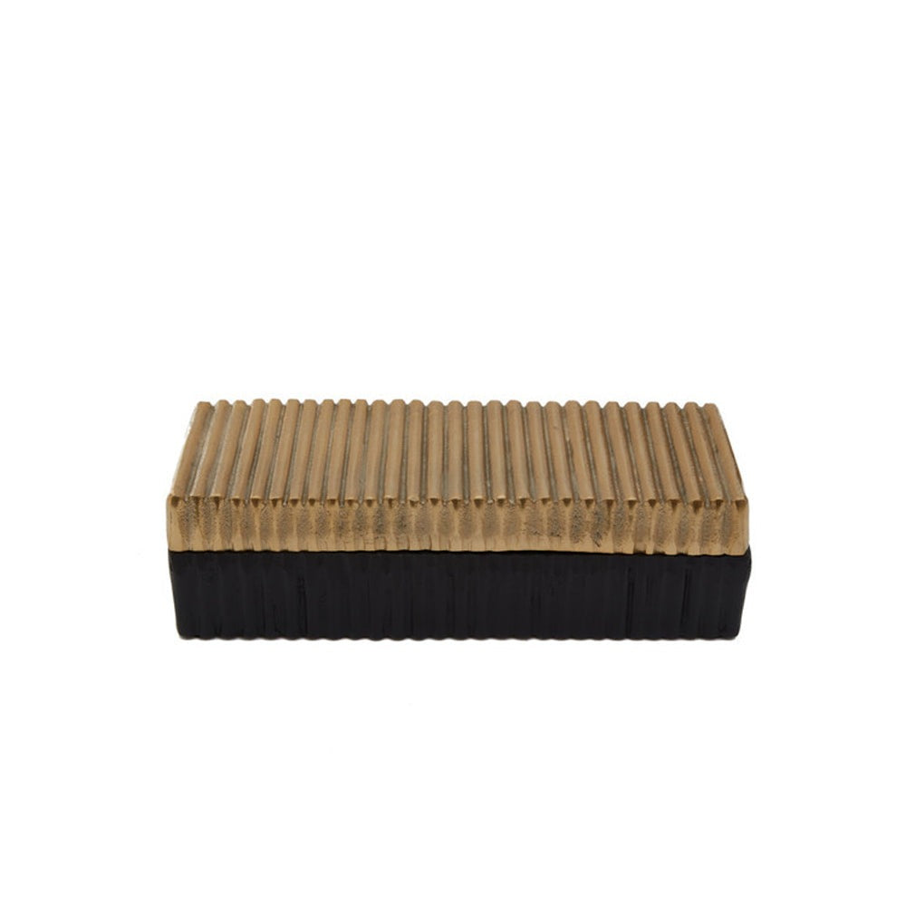 Product photograph of Olivia S Luxe Collection - Ridge Trinket Box Large from Olivia's