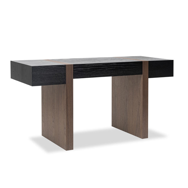 Product photograph of Liang Eimil Borgo Walnut Desk from Olivia's