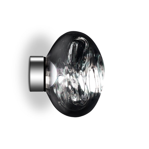 Product photograph of Tom Dixon Melt Mini Led Surface Light Chrome from Olivia's