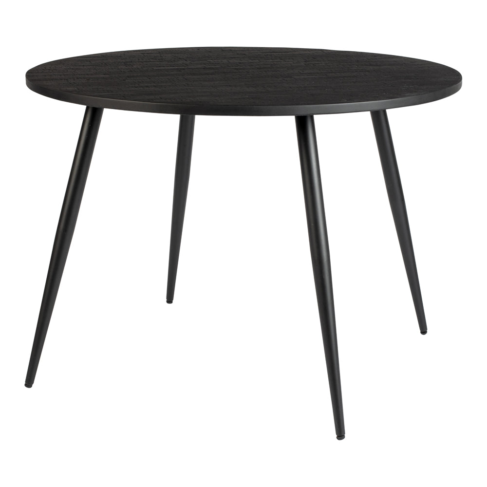 Product photograph of Olivia S Nordic Living Collection - Joran Dining Table In Black from Olivia's