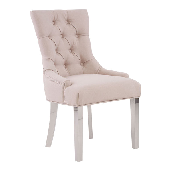 Olivias Remi Dining Chair In Beige Set Of 2