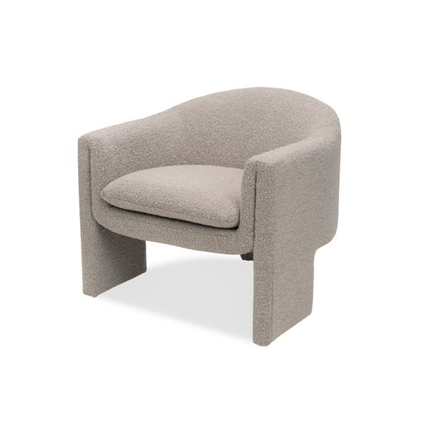 Product photograph of Liang Eimil Iconic Boucle Taupe Occasional Chair from Olivia's