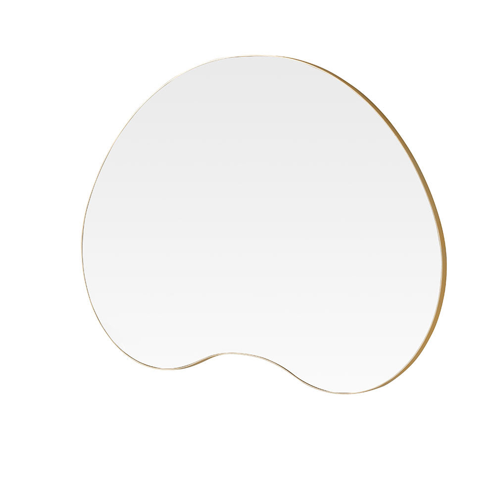 Product photograph of Olivia S Oman Pebble Wall Mirror In Gold from Olivia's.
