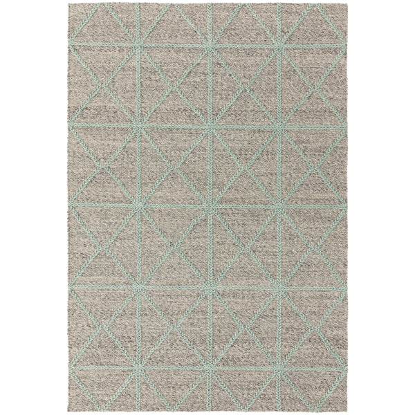 Asiatic Carpets Prism Hand Woven Rug Mint 200 X 290cm