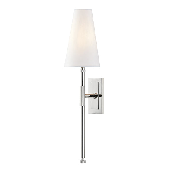 Product photograph of Hudson Valley Lighting Bowery Steel 1 Light A Wall Sconce from Olivia's