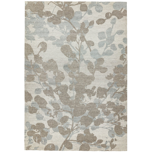 Asiatic Carpets Shade Jacquard Rug Leaf Natural 200 X 290cm