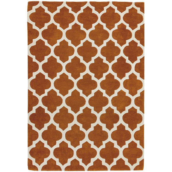 Asiatic Carpets Artisan Hand Tufted Rug Terracotta 160 X 230cm