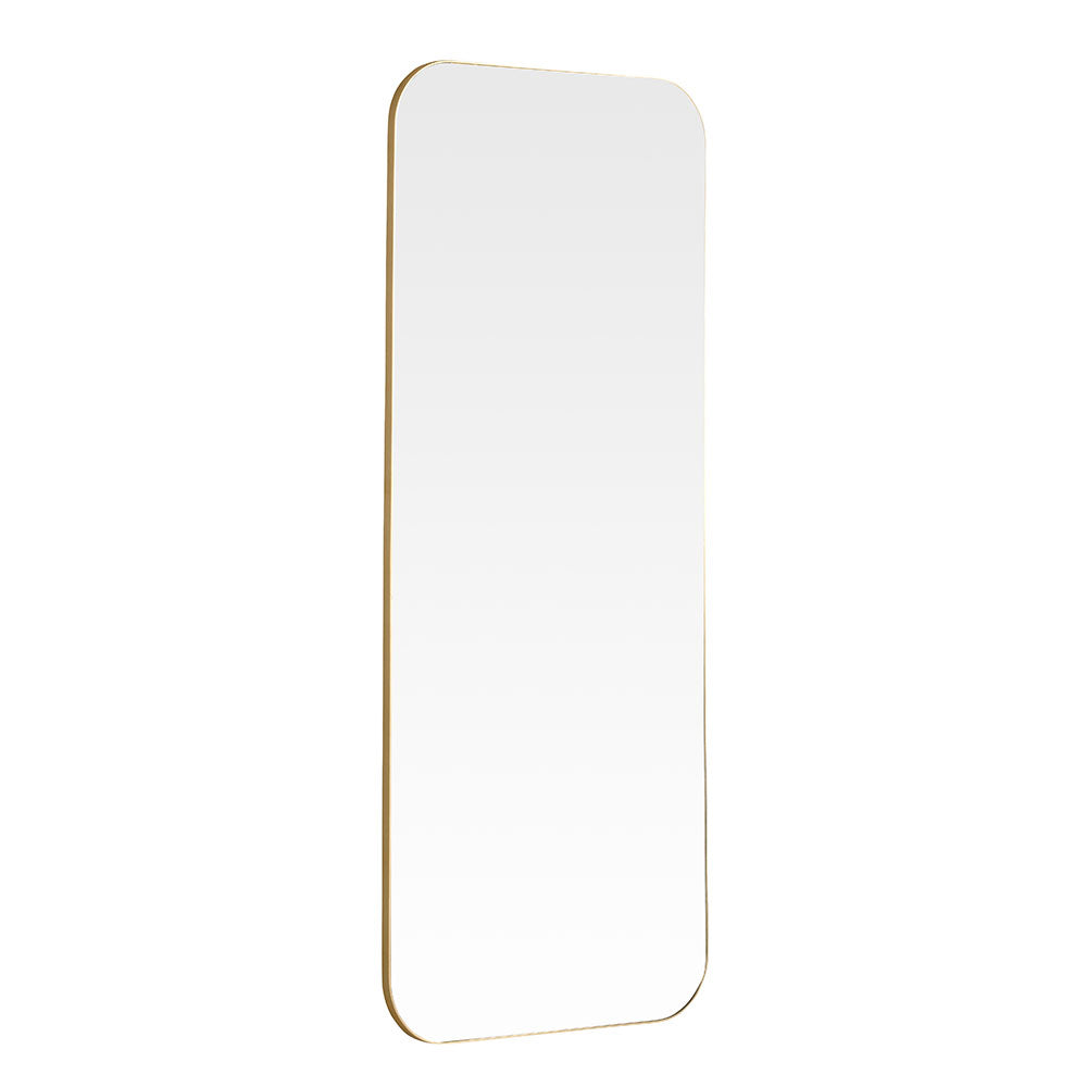 Product photograph of Olivia S Haiti Full Length Wall Mirror In Gold from Olivia's.