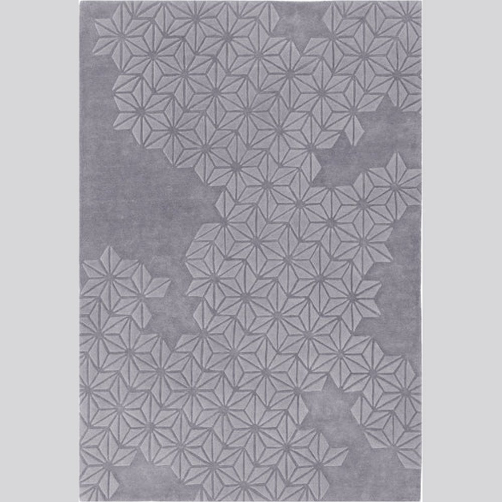 Asiatic Carpets Starburst Hand Tufted Rug Lilac 120 X 170cm