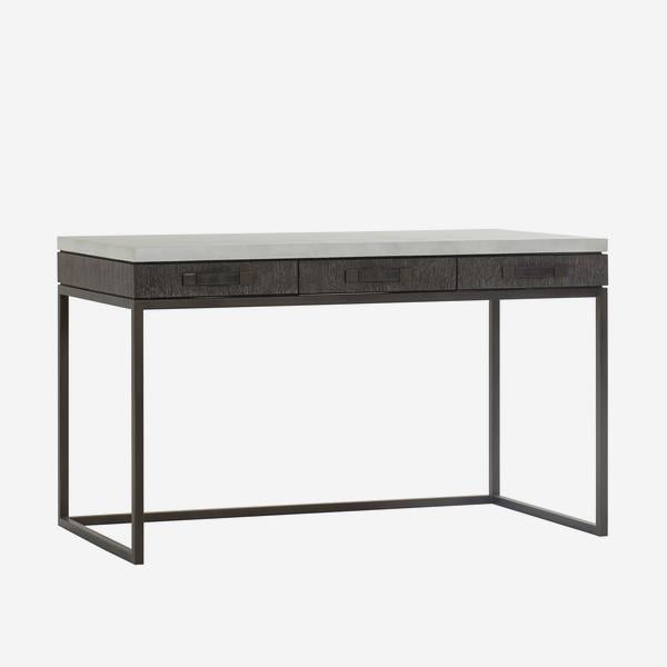 Product photograph of Andrew Martin Emerson Desk Black from Olivia's
