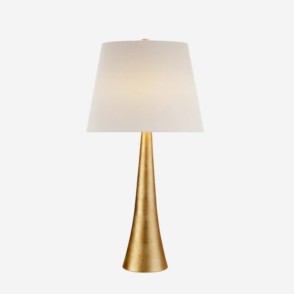 Product photograph of Andrew Martin Dover Table Lamp Gold from Olivia's