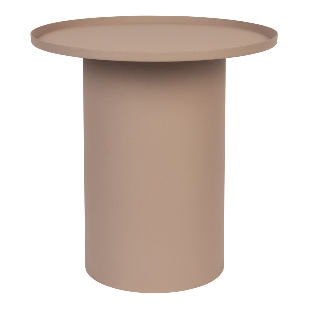 Olivias Nordic Living Collection Suri Round Side Table In Pink