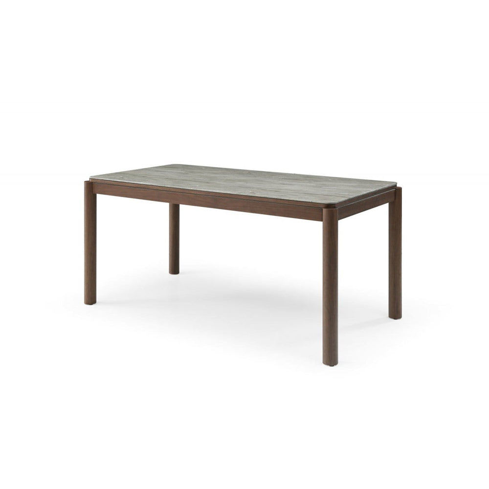 Product photograph of Twenty10 Designs Willow Timber Tobacco 6 Seater Dining Table from Olivia's