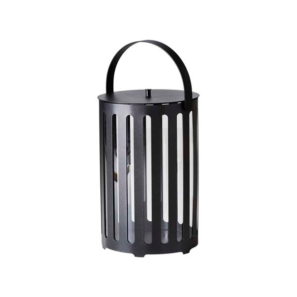 Product photograph of Cane-line Lighttube Lantern Large Lava Grey from Olivia's.