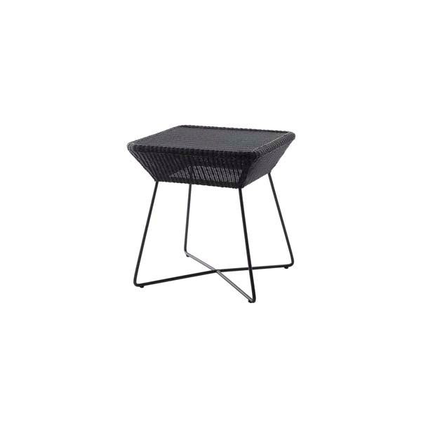 Product photograph of Cane-line Breeze Side Table Black from Olivia's