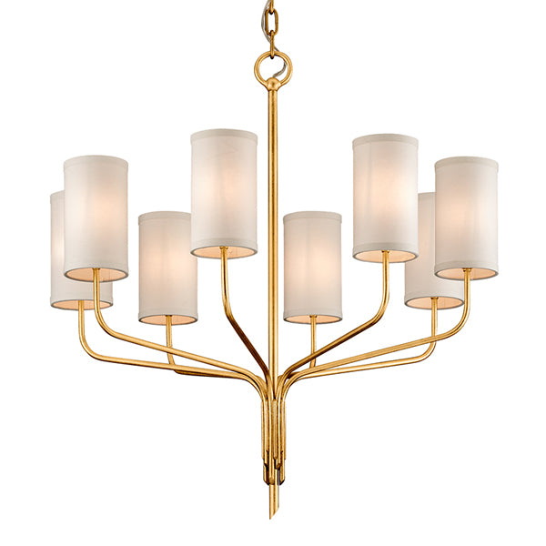 Hudson Valley Lighting Juniper Hand Worked Iron 8lt Chandelier