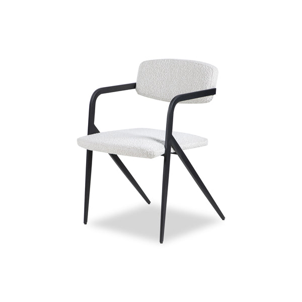 Product photograph of Liang Eimil Alpar Boucle Sand Dining Chair from Olivia's