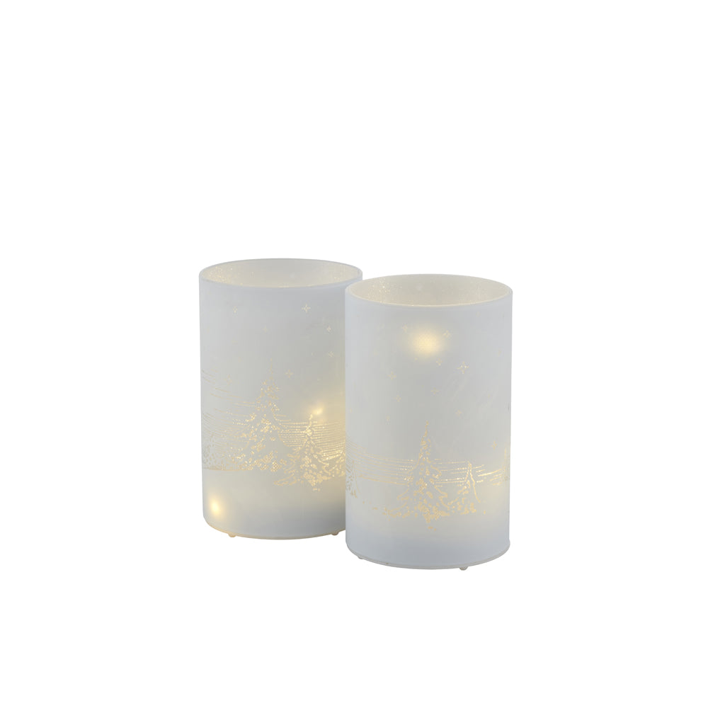 Product photograph of Ava Lanterne White from Olivia's.