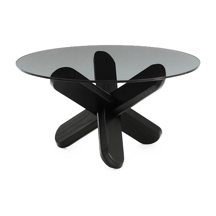 Normann Copenhagen Ding Coffee Table Glass Black